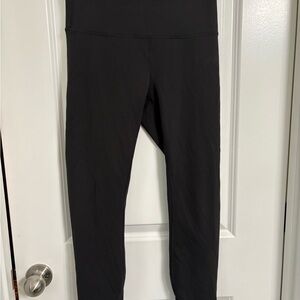 Black High-Waisted Leggings